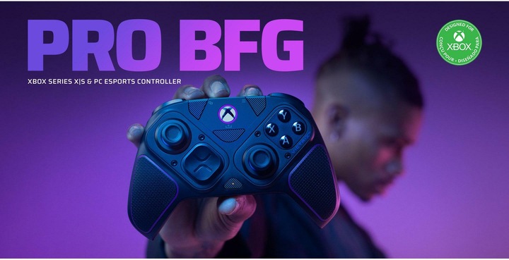 Produktbild PDP Victrix PRO BFG (Xbox Series X, Xbox One X, Xbox Series S, Xbox 360, Windows, Xbox One S)
