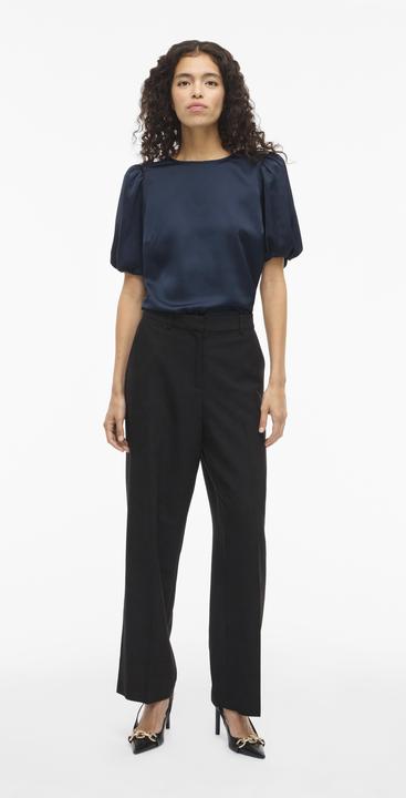 Produktbild Vila VIELLETTE Rundhals Oberteil mit kurzen Ärmeln (34)