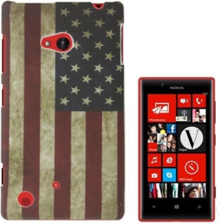 Produktbild König Design Schutzhülle Hard Case für Handy Nokia Lumia 720 USA (Nokia Lumia 720)