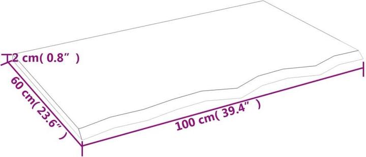 Immagine prodotto VidaXL Smeraldo (100 x 60 x 2 cm)