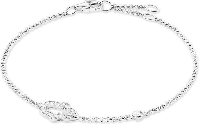 Thomas Sabo Bracelet Fatima's hand (Silver, 19.50 cm)
