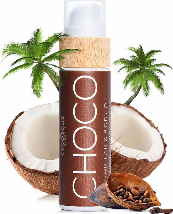 Actual product image Cocosolis Choco (Self tanning oil, 110 ml)