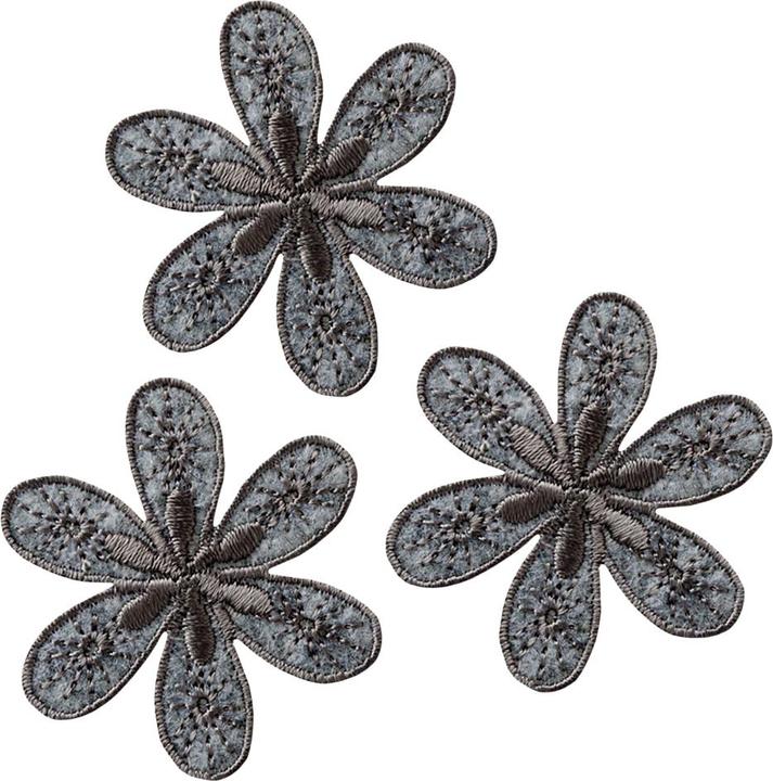 Produktbild Mono Quick 3 Blumen, grau (3 Stk., 3 x 4.30 cm)