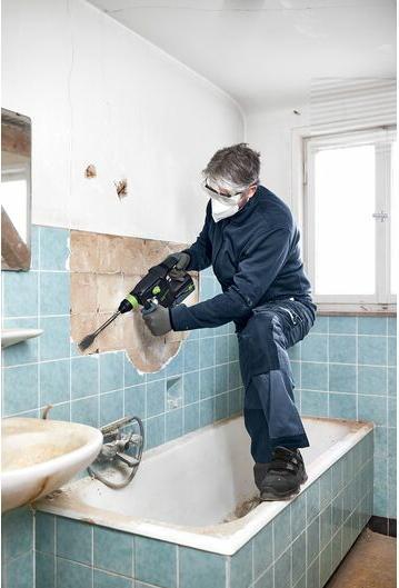 Actual product image Festool KHC 18 EB-Basic cordless combihammer (Rechargeable battery operated)