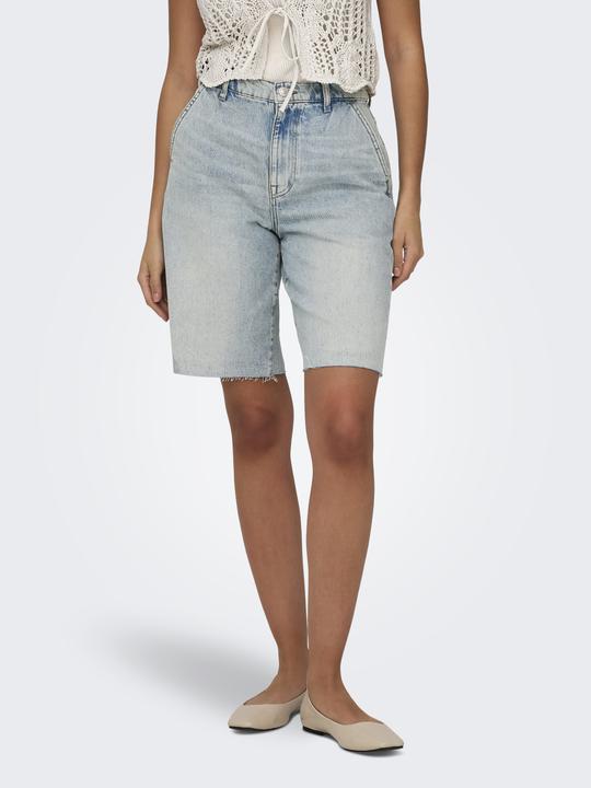 Immagine prodotto Only ONLRUTH Mittlere Taille Locker geschnitten Jeans-Shorts Jeans-Shorts (L)