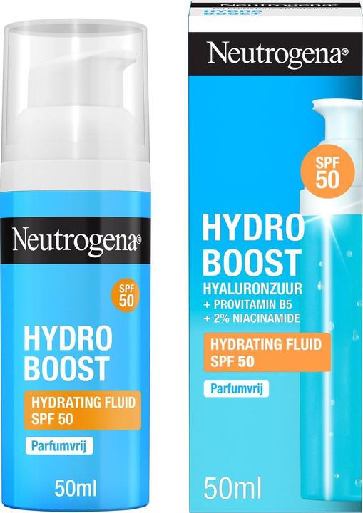 Neutrogena Hydro Boost Hydrating Fluid Spf 50 - Hydrating Sunscreen For Skin Protection (Sonnencreme, SPF 50)