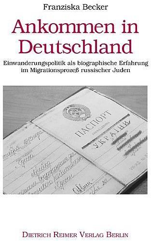 Produktbild Ankommen in Deutschland (Deutsch, Franziska Becker, 2001)