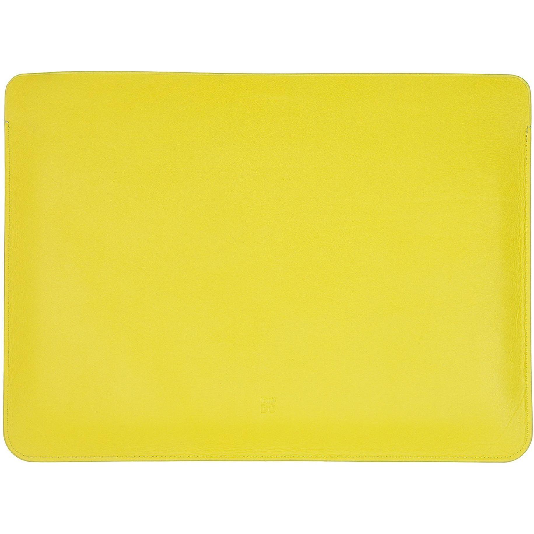 Thumbnail - Dudu Laptophülle Leder 35 cm (15.75"), Notebooktasche, Grau