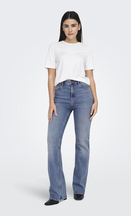 Image du produit Only ONLLUNA Jeans taille haute évasé Flared fit jeans (W29/L34)