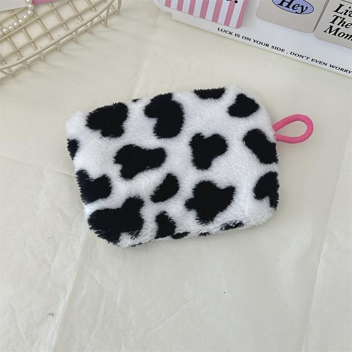 Actual product image Only-Bags.Store Fashion plush love mouth red envelope cosmetic bag, key coin purse with ID holder