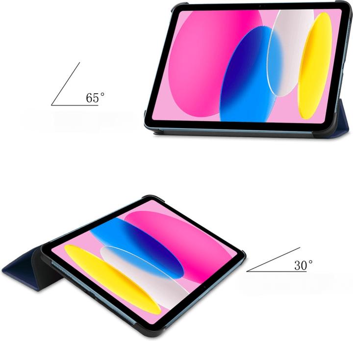 Produktbild Cover-Discount iPad 2025 / 2022 - Tri-fold Smart Leder Case (Apple iPad 2022 (10. Gen), Apple iPad 2025 (11. Gen))