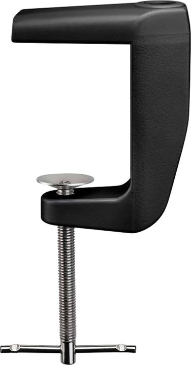 Immagine prodotto Goobay Morsetto da tavolo di ricambio per lampade a lente con braccio articolato, nero