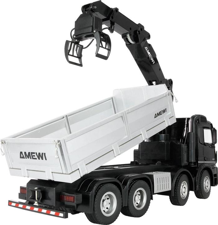 Produktbild Amewi Mercedes-Benz Arocs Kranwagen mit Kipper 8x4/4 4WD 1:18 RTR (RTR Ready-to-Run)