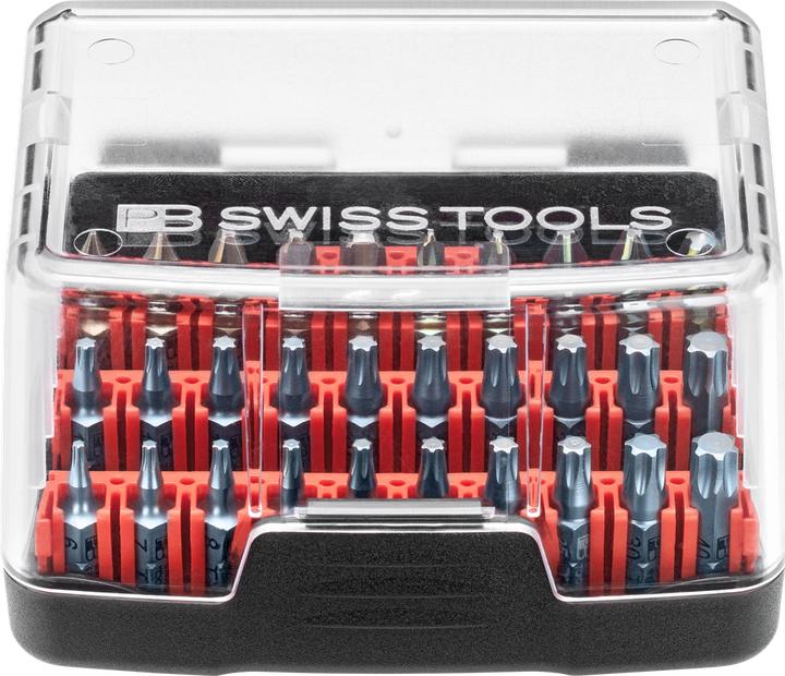 PB Swiss Tools BitBox PB C6 795 BB (Croix Phillips PH, Croix Pozidriv PZ, Torq)