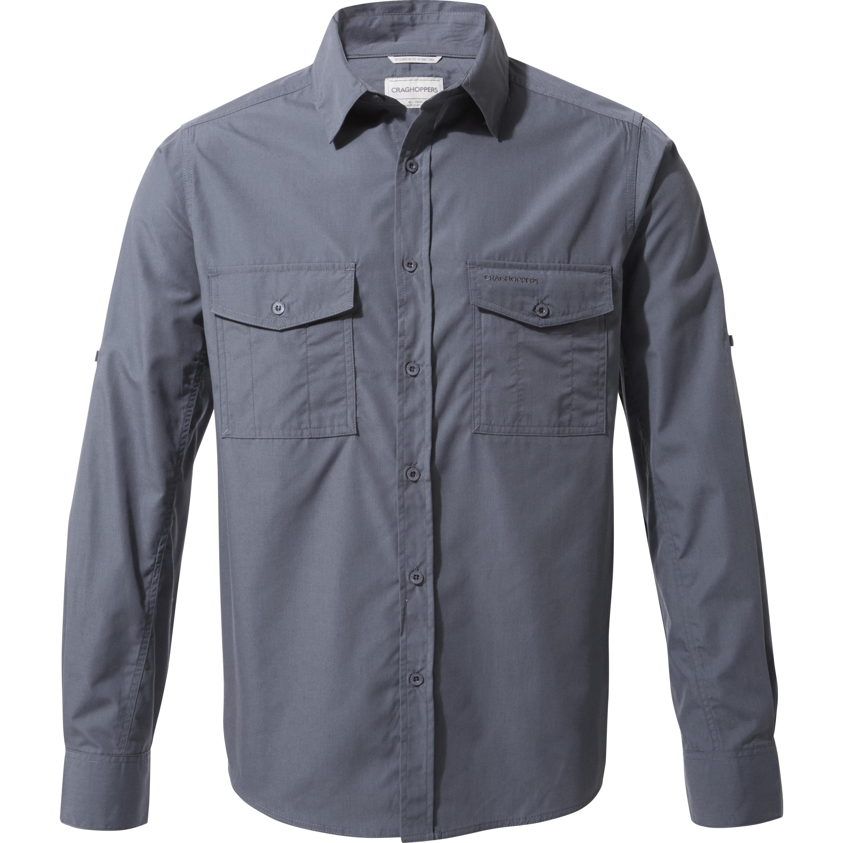 Craghoppers, Herren, Hemd, Kiwiangarmhemd, Blau, (XL)