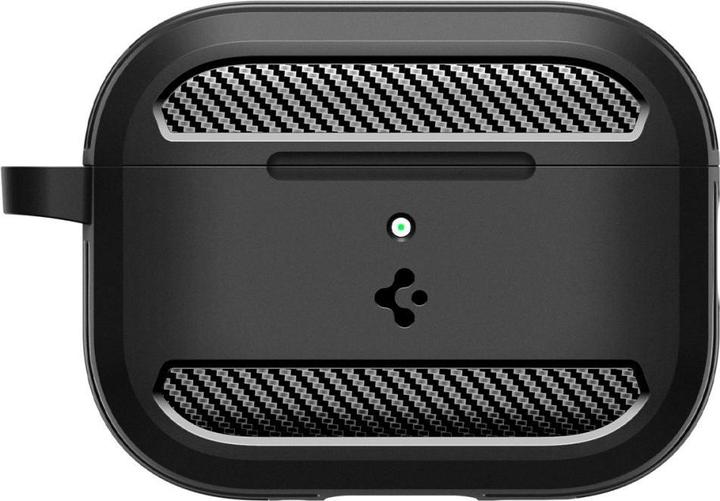 Produktbild Spigen - Rugged Armor - Apple AirPods Pro 3 - Matte Black (Ladecase Hülle)