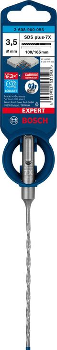 Image du produit Bosch Professional Zubehör Foret marteau EXPERT SDS plus-7X, 3,5 x 100 x 165 mm (3.5 millimètres)
