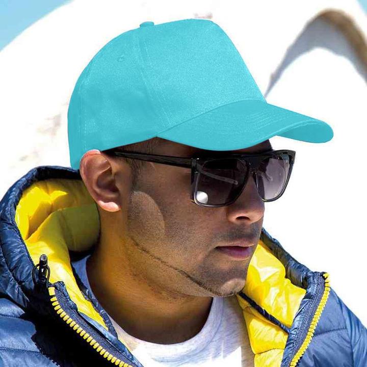 Actual product image Regatta Unisex Core Boston 5 Panel Printers Baseball Cap