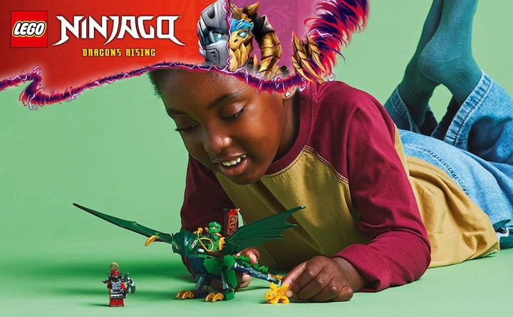 Produktbild LEGO Lloyds grüner Walddrache (71829, LEGO Ninjago)