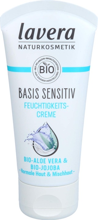Actual product image Lavera basis sensitive (50 ml, Day cream, Up to SPF 10)