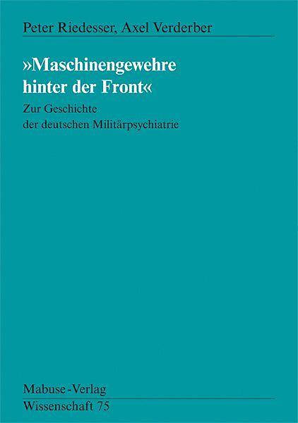 Produktbild Maschinengewehre hinter der Front (Deutsch, 2016)