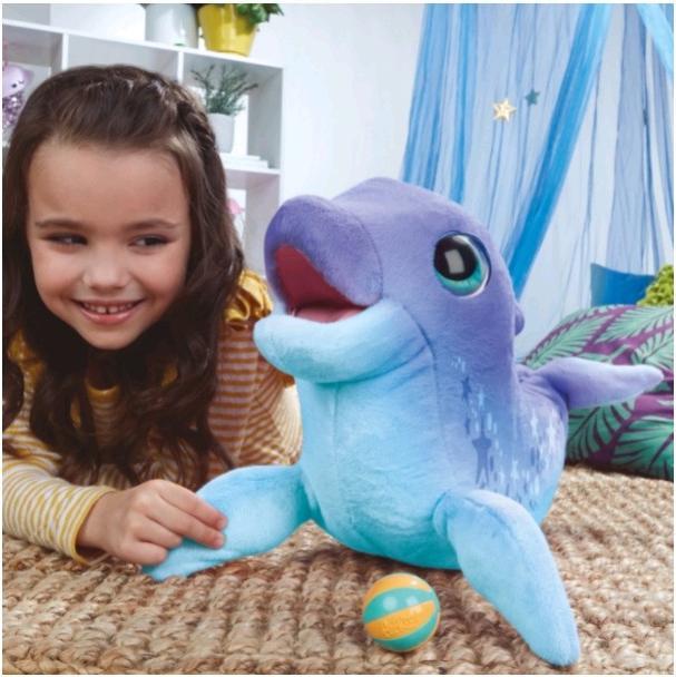 Productafbeelding FurReal Kuiltjes, mijn grappige dolfijn (35.60 cm)