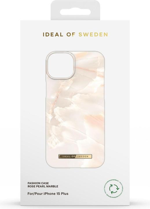 Immagine prodotto iDeal Of Sweden Copertina rigida Designer Rose Pearl Marble (Apple iPhone 15 Plus)
