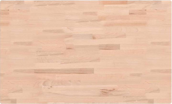 Actual product image VidaXL Tischplatte 100x60x4 cm Rechteckig Massivholz (100 x 60 x 4 cm)
