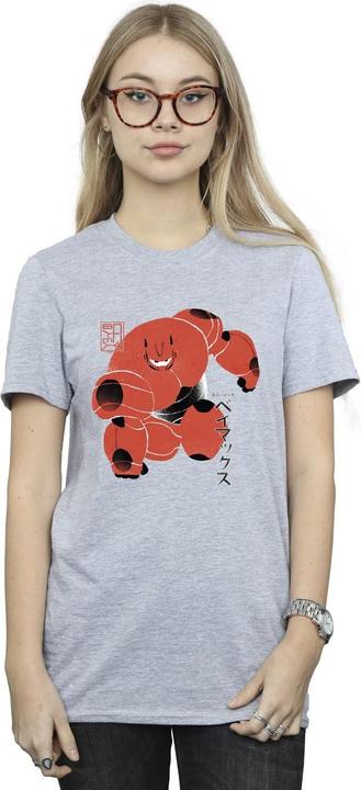 Immagine prodotto Disney Big Hero 6 Baymax Suite Pose Maglietta Ampia Donna (XL)