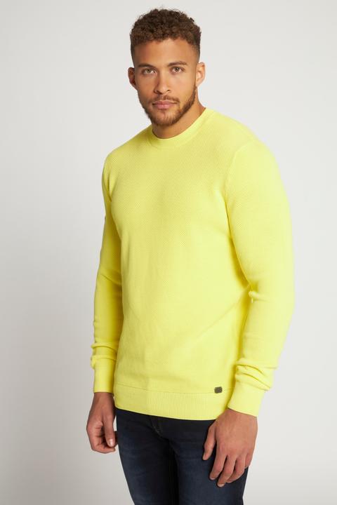 Image du produit JP1880 Pull en maille texturée, col rond et look vintage (XXL)