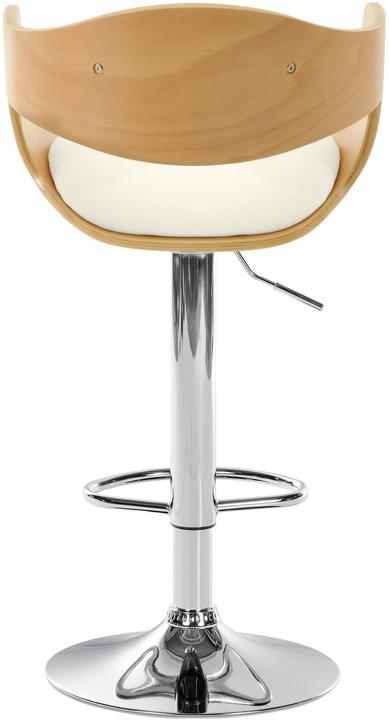 Actual product image CLP Kingston bar stool, natural/white