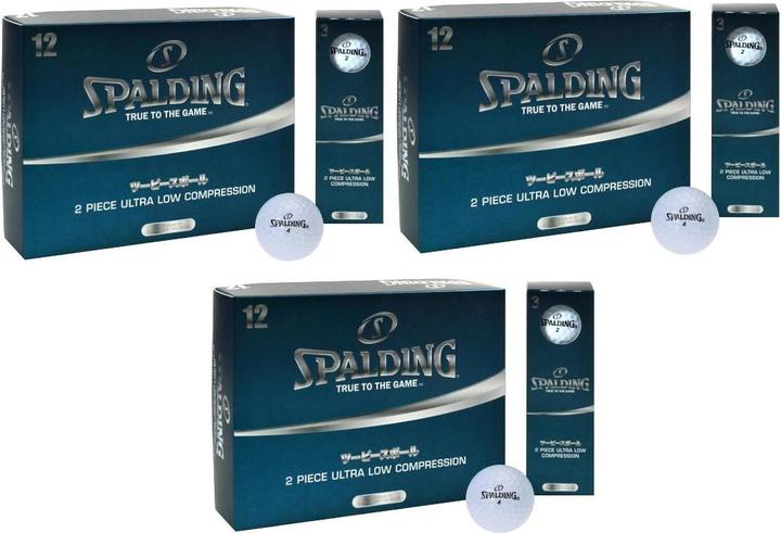 Immagine prodotto IQ Sport Spalding Ultra Low Bianco 3 Dozzine per 2