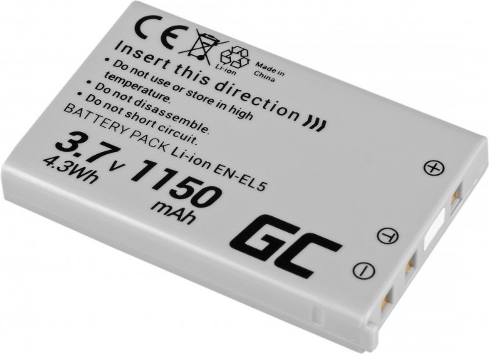 Produktbild GreenCell Green Cell Battery for Nikon Coolpix P100, P500 etc. 1150mAh, 3.7V (Akku)