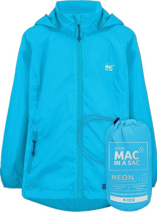 Produktbild Mac in a Sac Regenjacke Kids NEON (11XL, 12XL)
