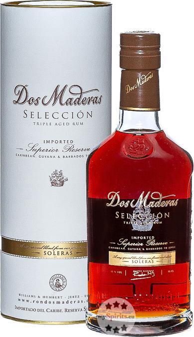Produktbild Dos Maderas Triple Aged Rum Seleccion (1 x 70 cl)
