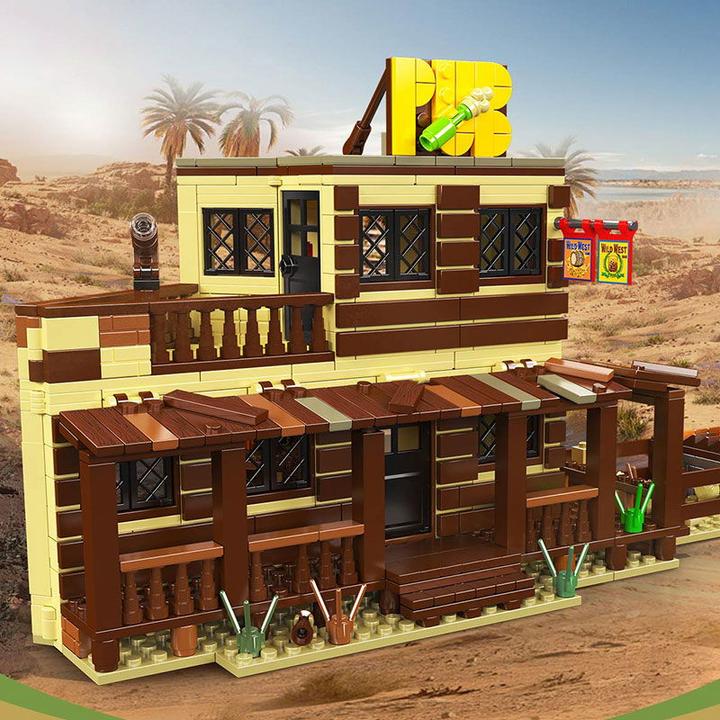 Actual product image Mould King Wild West Saloon