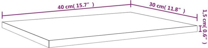 Produktbild vidaXL Wandregal