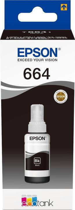 Produktbild Epson 664 EcoTank-Tinte (BK)