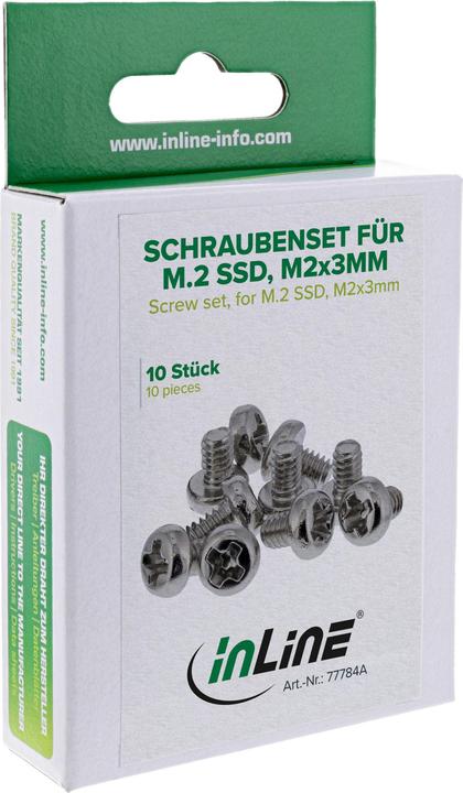 Image du produit InLine 10er Pack Schraubenset