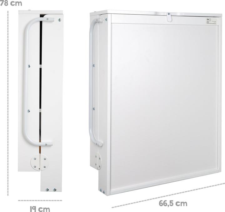 Actual product image Roba Wall-mounted changing shelf