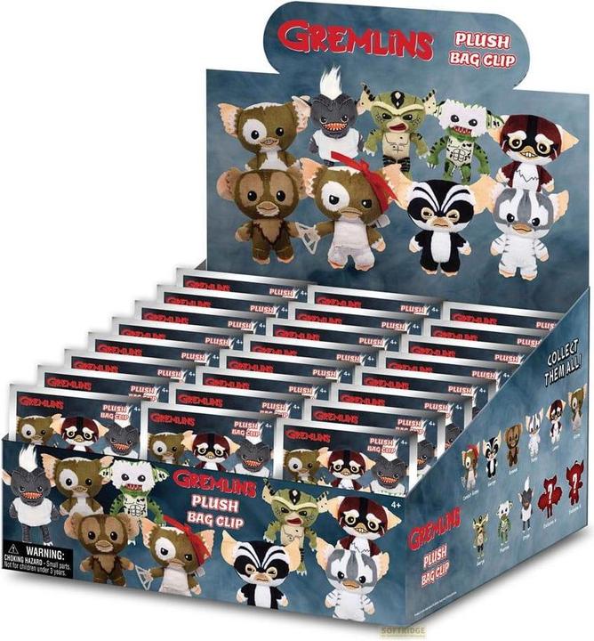 Actual product image Monogram Int. Gremlins plush bag tag display (24)