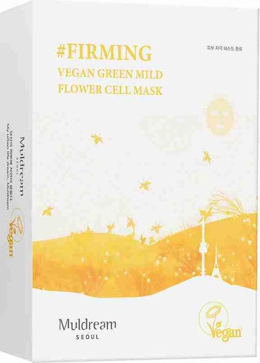 Immagine prodotto Muldream Maschera cellulare vegana ai fiori verdi delicati