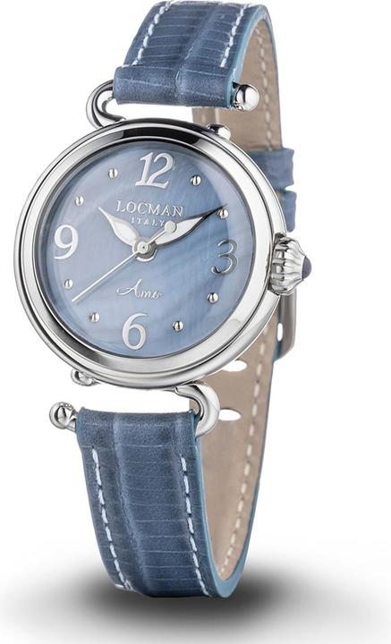 Produktbild Locman Italy Damenuhr Amo Ref. 0701A15A (Uhr mit Schmuckstein)