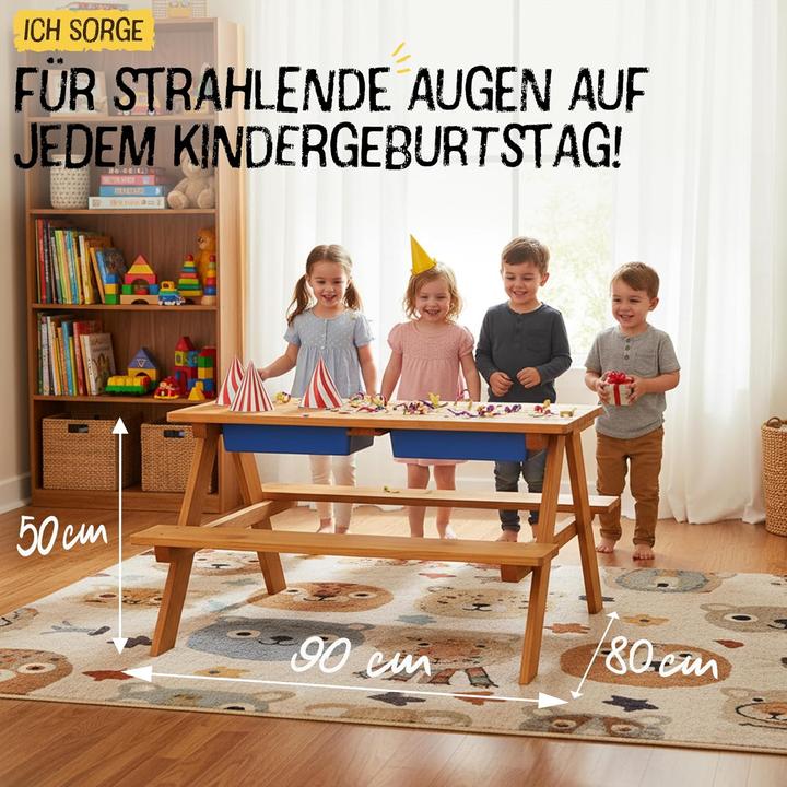 Image du produit Friedo Products 2in1 Kindersitzgruppe mit Matschtisch