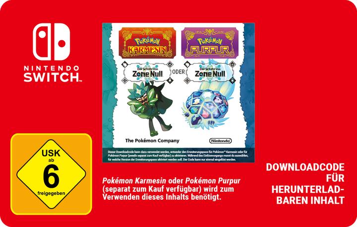 Nintendo Pokemon Scarlet & Violet Expansion Pass - Digital Code (Switch)