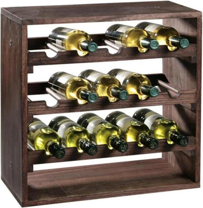 Image du produit Kesper Weinflaschen-Regalsystem (50 x 25 x 50 cm, 15 Fl.)