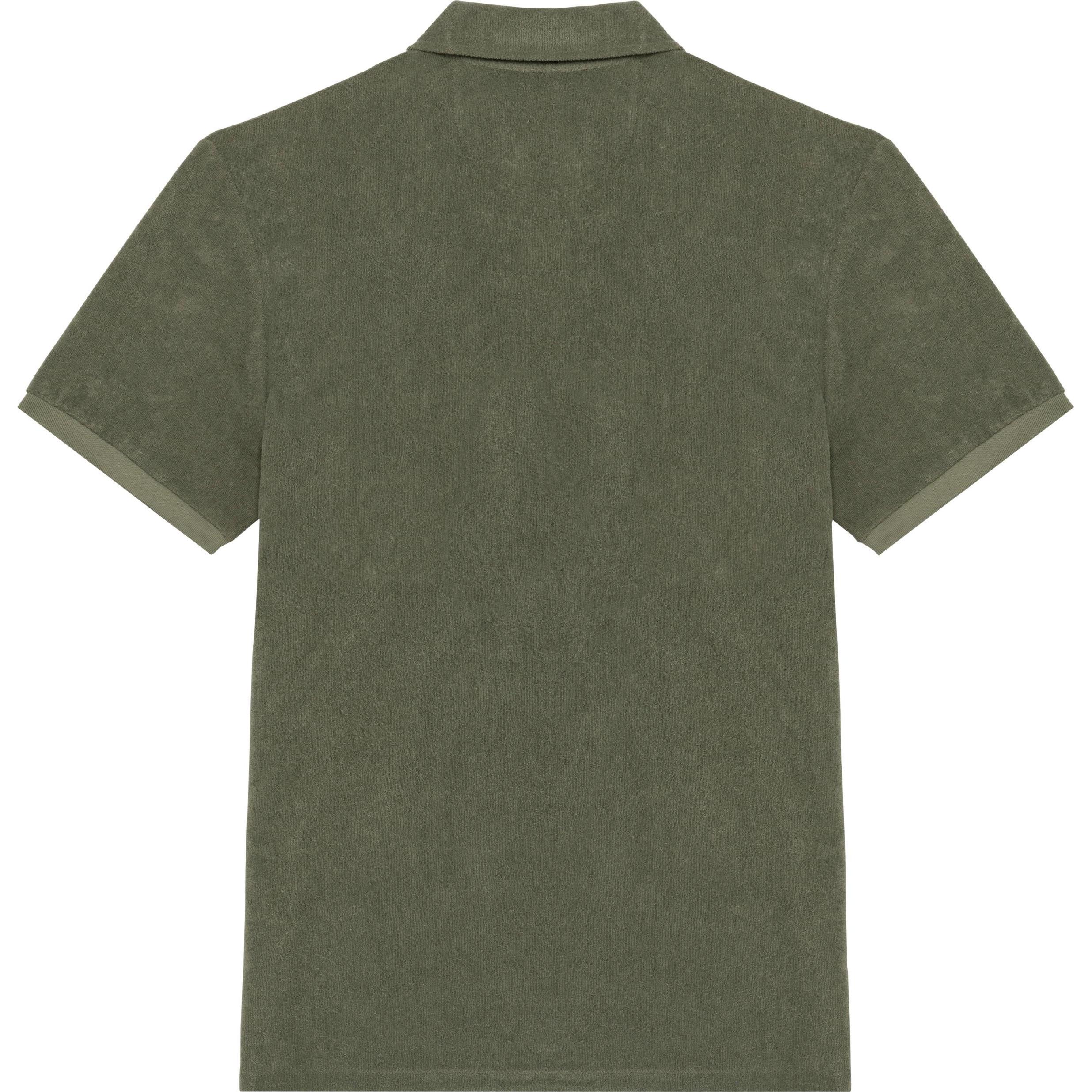 Thumbnail - Native Spirit, Herren, Shirt, Umweltfreundliches Poloshirt aus Frottee, Grün, (3XL)