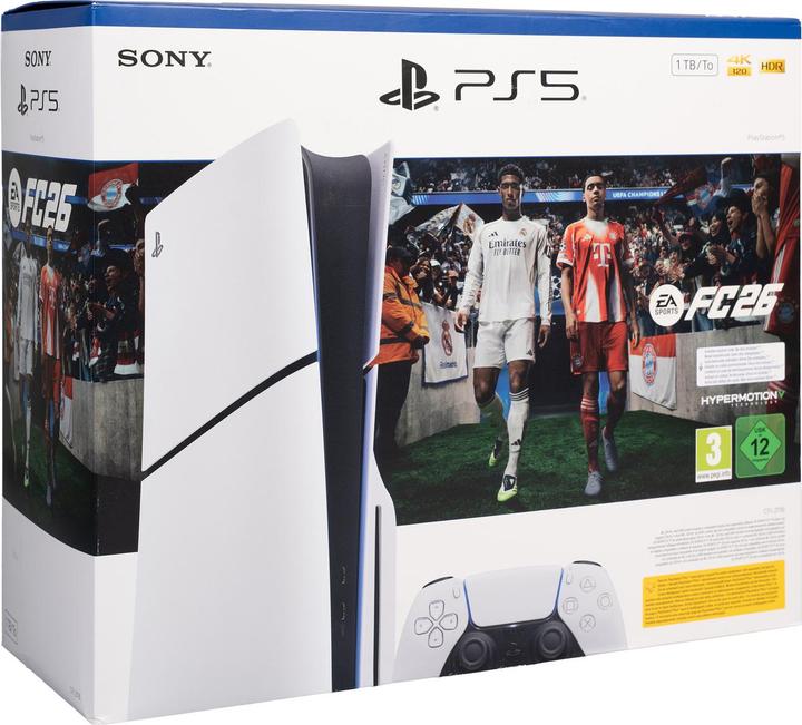 Actual product image Sony PlayStation5 Slim Disc Edition - EA Sports FC 26