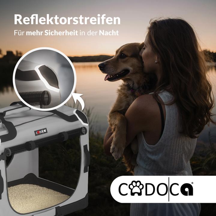 Actual product image Cadoca Transport box S (Dog, Foldable)