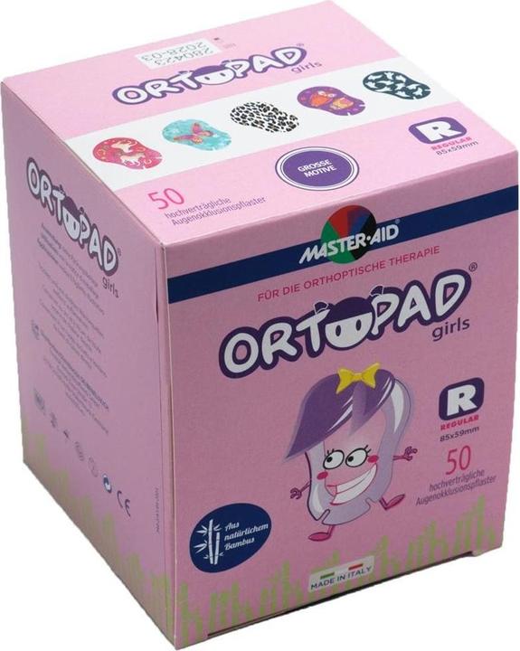 Produktbild Master Aid Augenpflaster Regular Girls 50 Stück (50 x)